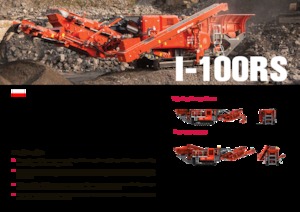 रबल रीसाइक्लिंग प्लांट Terex-Finlay I 100 RS