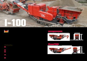 रबल रीसाइक्लिंग प्लांट Terex-Finlay I 100