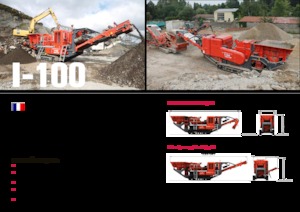 रबल रीसाइक्लिंग प्लांट Terex-Finlay I 100