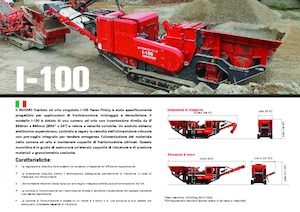 रबल रीसाइक्लिंग प्लांट Terex-Finlay I 100