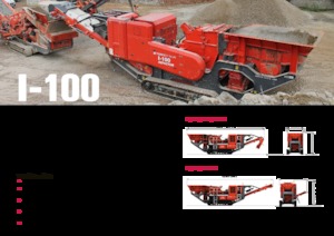 रबल रीसाइक्लिंग प्लांट Terex-Finlay I 100