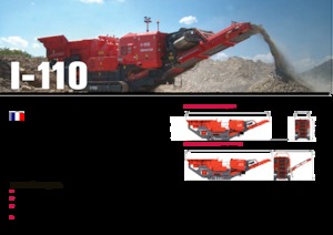 रबल रीसाइक्लिंग प्लांट Terex-Finlay I 110