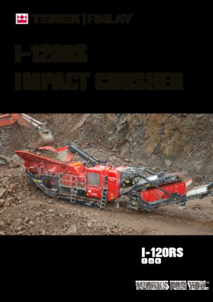 रबल रीसाइक्लिंग प्लांट Terex-Finlay I 120 RS