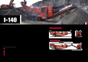रबल रीसाइक्लिंग प्लांट Terex-Finlay I 140
