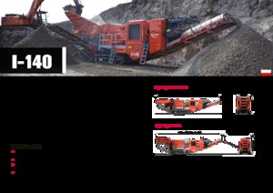 रबल रीसाइक्लिंग प्लांट Terex-Finlay I 140