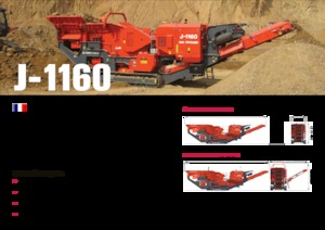 रबल रीसाइक्लिंग प्लांट Terex-Finlay J 1160