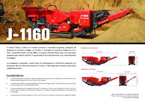 रबल रीसाइक्लिंग प्लांट Terex-Finlay J 1160