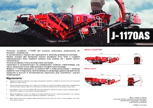 रबल रीसाइक्लिंग प्लांट Terex-Finlay J 1170 AS