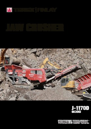रबल रीसाइक्लिंग प्लांट Terex-Finlay J 1170 Direct Drive