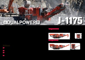 रबल रीसाइक्लिंग प्लांट Terex-Finlay J 1175 Hybrid