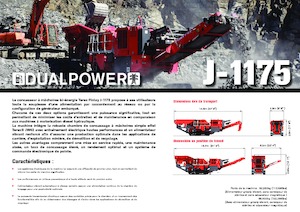 रबल रीसाइक्लिंग प्लांट Terex-Finlay J 1175 Hybrid