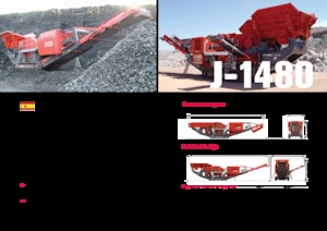 रबल रीसाइक्लिंग प्लांट Terex-Finlay J 1480