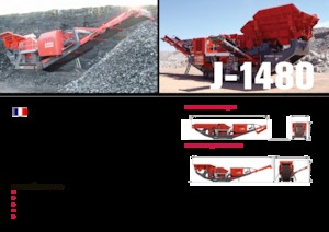 रबल रीसाइक्लिंग प्लांट Terex-Finlay J 1480