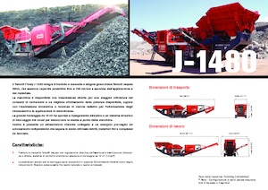 रबल रीसाइक्लिंग प्लांट Terex-Finlay J 1480