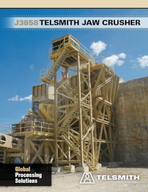 रबल रीसाइक्लिंग प्लांट Telsmith J3858