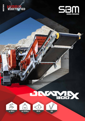 रबल रीसाइक्लिंग प्लांट SBM JAWMAX® 300