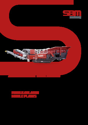 रबल रीसाइक्लिंग प्लांट SBM JAWMAX® 500