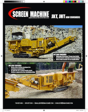 रबल रीसाइक्लिंग प्लांट Screen Machine Industries  JHT