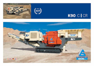रबल रीसाइक्लिंग प्लांट Gasparin K 90CR