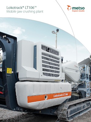 रबल रीसाइक्लिंग प्लांट Metso Lokotrack LT 106