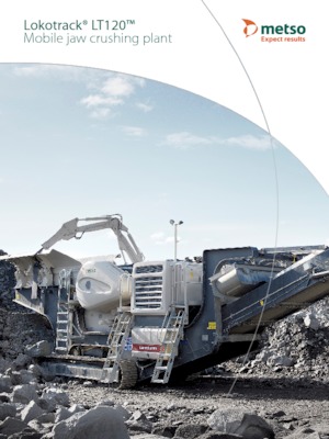 रबल रीसाइक्लिंग प्लांट Metso Lokotrack LT 120