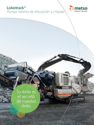 रबल रीसाइक्लिंग प्लांट Metso Lokotrack LT1213E