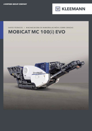 रबल रीसाइक्लिंग प्लांट Kleemann MC 100(i) EVO