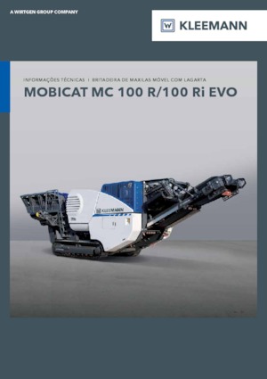 रबल रीसाइक्लिंग प्लांट Kleemann MC 100 R