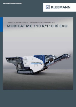 रबल रीसाइक्लिंग प्लांट Kleemann MC 110 R