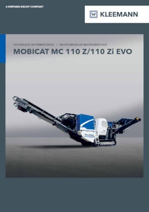 रबल रीसाइक्लिंग प्लांट Kleemann MC 110 Zi EVO