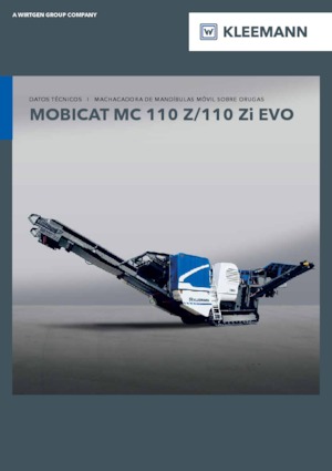 रबल रीसाइक्लिंग प्लांट Kleemann MC 110 Zi EVO
