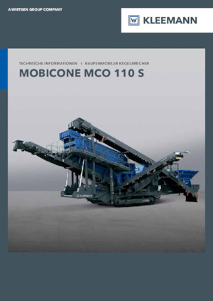 रबल रीसाइक्लिंग प्लांट Kleemann MCO 110 S PRO