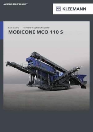 रबल रीसाइक्लिंग प्लांट Kleemann MCO 110 S PRO