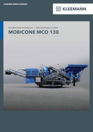रबल रीसाइक्लिंग प्लांट Kleemann MCO 130 PRO