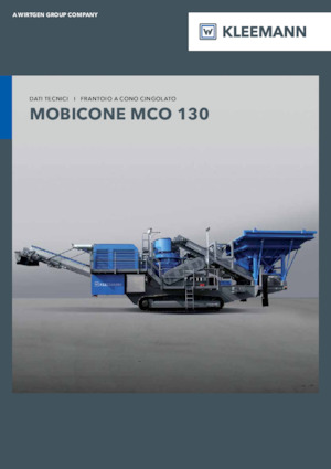 रबल रीसाइक्लिंग प्लांट Kleemann MCO 130 PRO