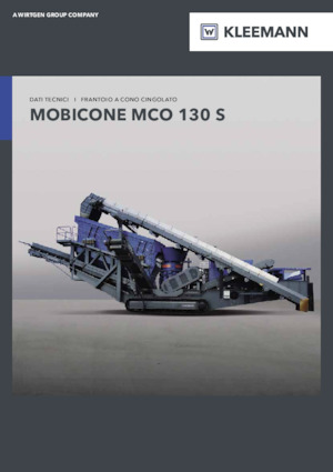 रबल रीसाइक्लिंग प्लांट Kleemann MCO 130 S PRO