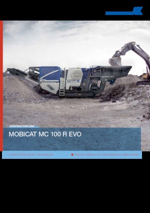 रबल रीसाइक्लिंग प्लांट Kleemann MC 100 Ri EVO