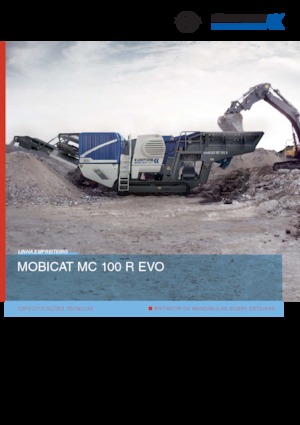 रबल रीसाइक्लिंग प्लांट Kleemann MC 100 Ri EVO