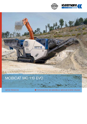 रबल रीसाइक्लिंग प्लांट Kleemann MC 110 R