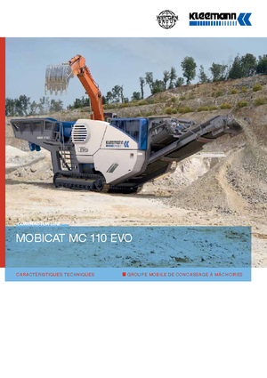 रबल रीसाइक्लिंग प्लांट Kleemann MC 110 R