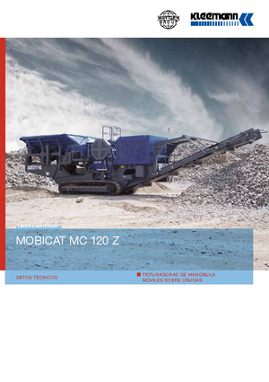 रबल रीसाइक्लिंग प्लांट Kleemann MC 120 Z