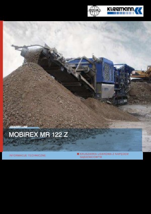 रबल रीसाइक्लिंग प्लांट Kleemann MR 122 Z