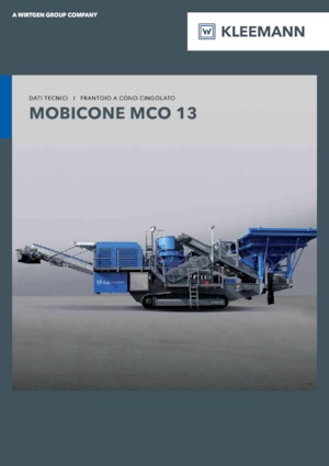 रबल रीसाइक्लिंग प्लांट Kleemann MCO 13