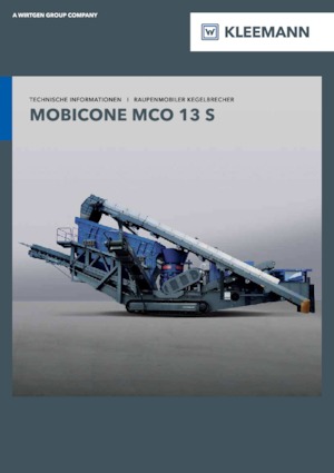 रबल रीसाइक्लिंग प्लांट Kleemann MCO 13 S