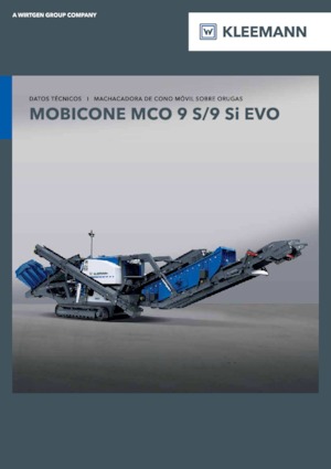रबल रीसाइक्लिंग प्लांट Kleemann MCO 9 S