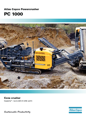 क्रॉलर एक्सकेवेटर Komatsu PC 1000