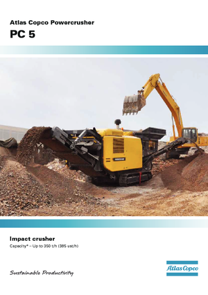 रबल रीसाइक्लिंग प्लांट Atlas Copco PC 5