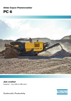 रबल रीसाइक्लिंग प्लांट Atlas Copco PC 6