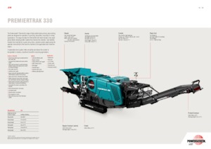 रबल रीसाइक्लिंग प्लांट Powerscreen Premiertrak 330