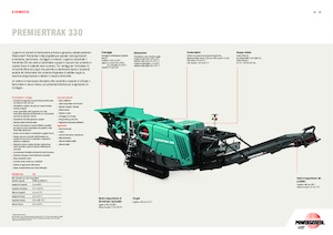रबल रीसाइक्लिंग प्लांट Powerscreen Premiertrak 330